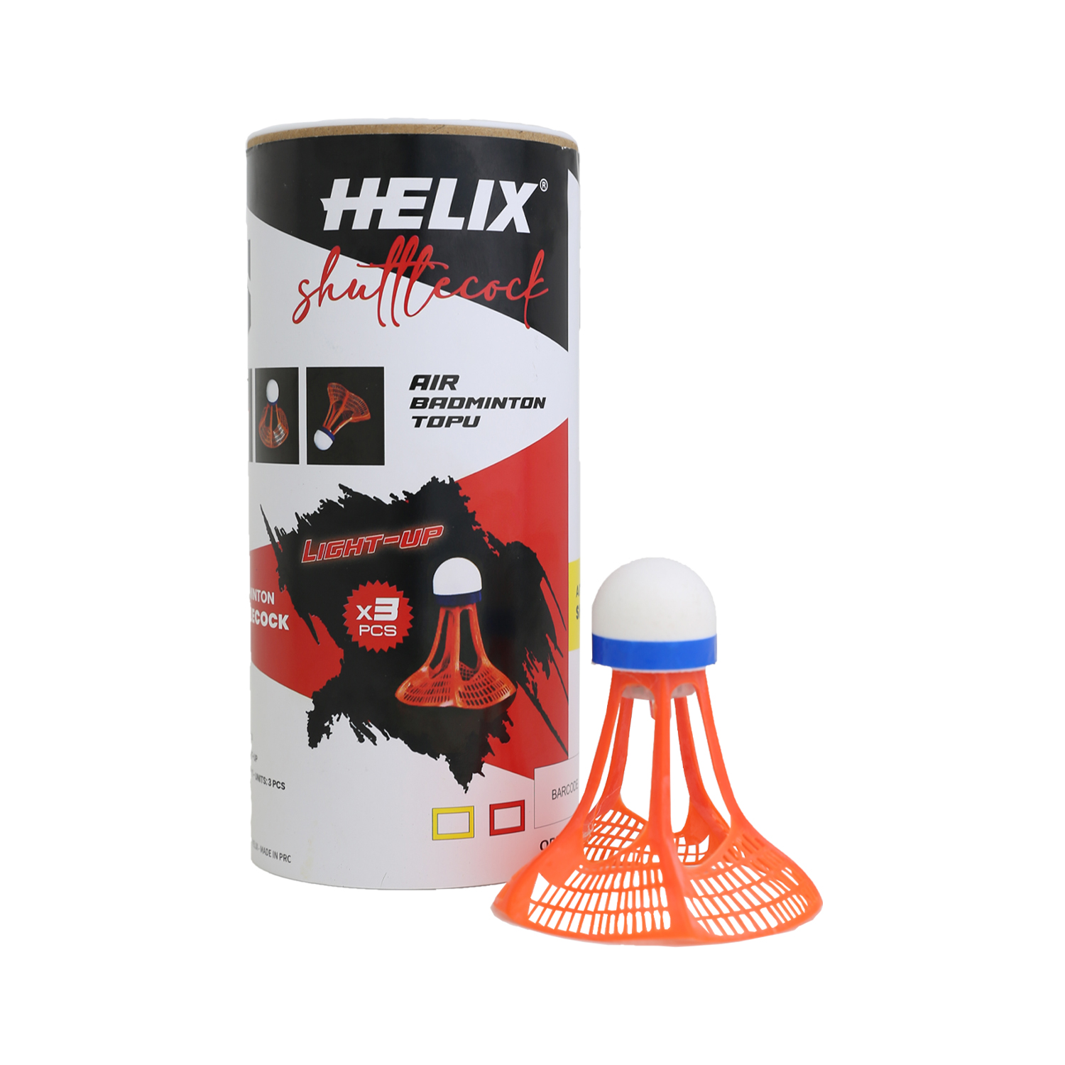 Helix Işıklı Badminton Topu - Turuncu