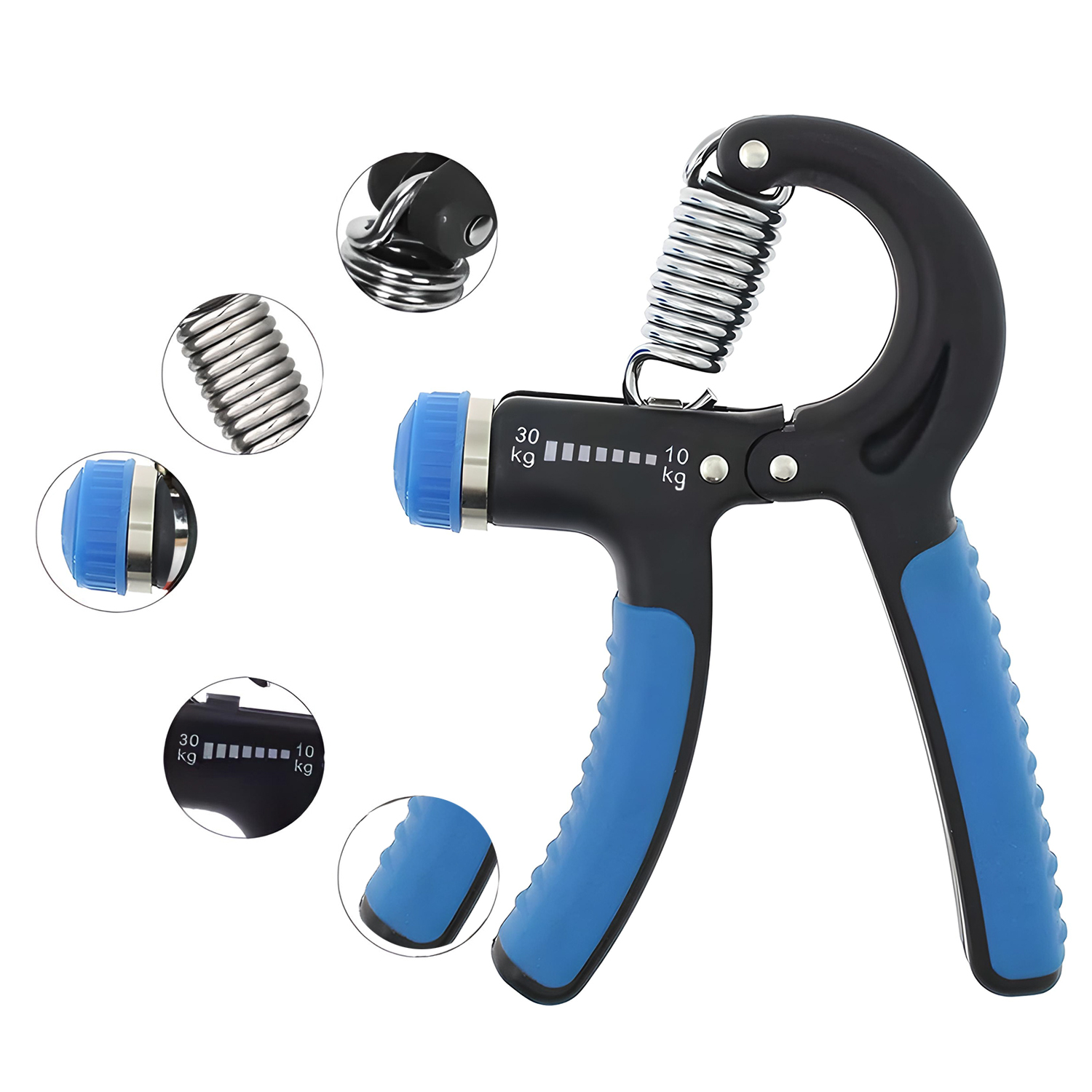 Helix Ayarlanabilir El Yayı 10-30 Kg - Mavi Helix Ayarlanabilir El Yayı 10-30 Kg - Mavi