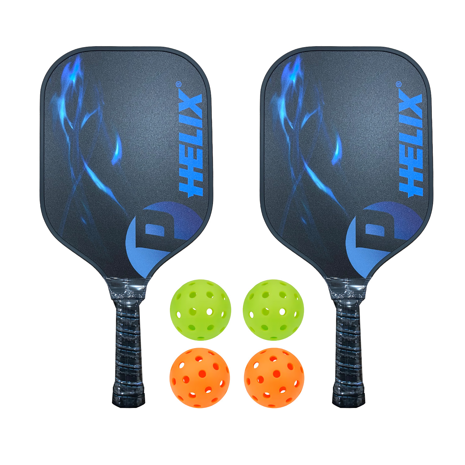 Helix Fiber Pickleball Raket Seti