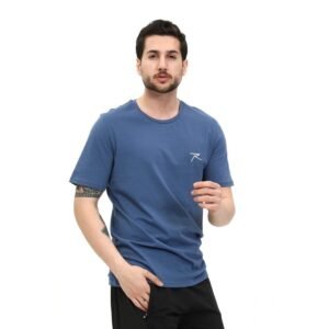 agnitio-erkek-pamuklu-petrol-gunluk-t-shirt-11605