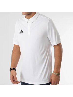 Ent22 Polo Erkek Futbol Polo Tişört HC5067 Beyaz