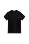 Erkek %100 Pamuklu T-Shirt 0109 Siyah