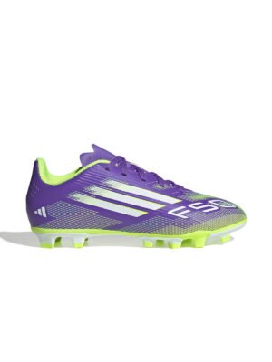 F50 Club Fg/Mg J Çocuk Çoklu Çim Zemin Kramponu JI0030 Mor