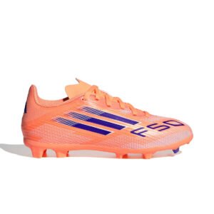 F50 League Fg/Mg J Çocuk Çoklu Çim Zemin Kramponu JH7746 Turuncu