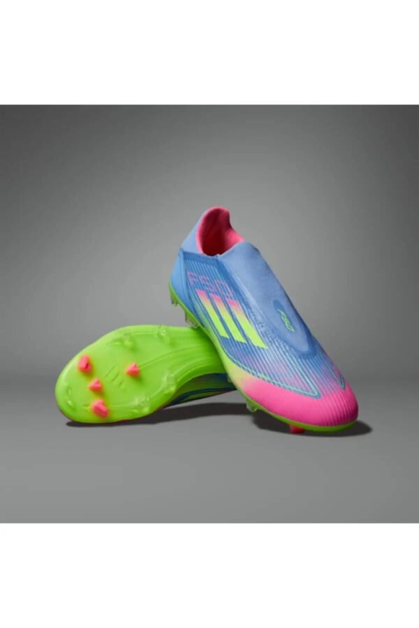 F50 League LL FG/MG IE1240 Yarı Profesyonel Erkek Krampon MAVİ