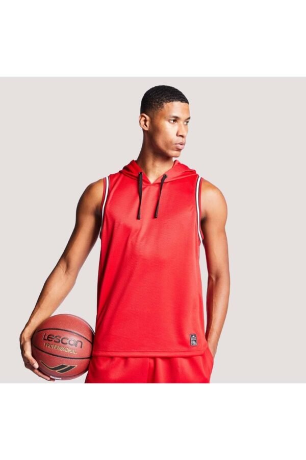 Lescon 1056 Basketbol Kolsuz Üst - Kırmızı - Xl