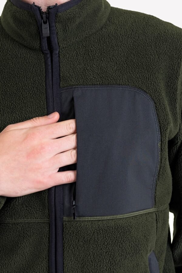 Lescon Askeri Erkek Polar Fermuarlı Sweatshirt 23k-1068