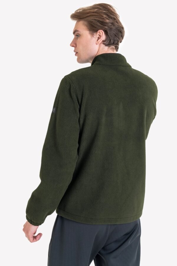Lescon Askeri Erkek Polar Fermuarlı Sweatshirt 23k-1068