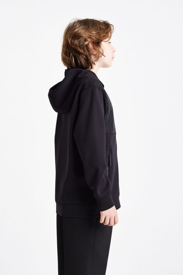 Lescon Çocuk Fermuarlı Kapüşonlu Sweatshirt 24N-3135