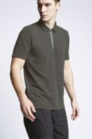Lescon Haki Erkek Outdoor Kısa Kollu Polo Yaka T-shirt 23y-1057