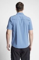 Lescon Havacı Mavi Erkek Outdoor Kısa Kollu Gömlek 23y-1052