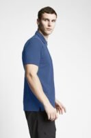Lescon Havacı Mavi Erkek Outdoor Kısa Kollu Polo Yaka T-shirt 23y-1057