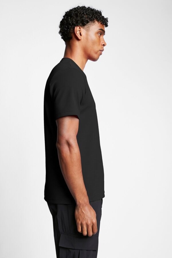 Lescon Siyah Erkek Outdoor Kısa Kollu T-shirt 23y-1063