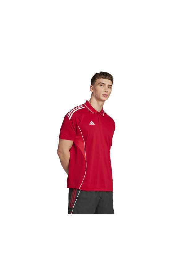 Tiro25C Erkek Futbol Polo Yaka Tişört JY1805 Kırmızı