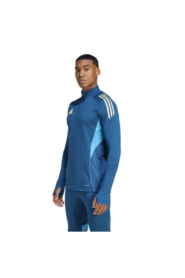 Tiro25C Training Top Erkek Mavi Dik Yaka Ceket