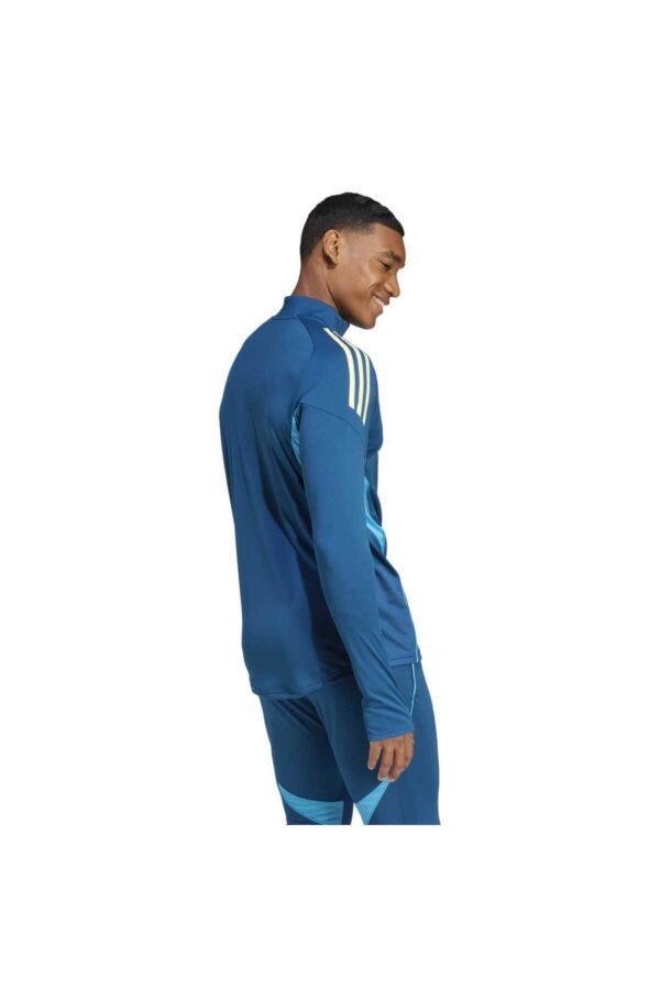 Tiro25C Training Top Erkek Mavi Dik Yaka Ceket