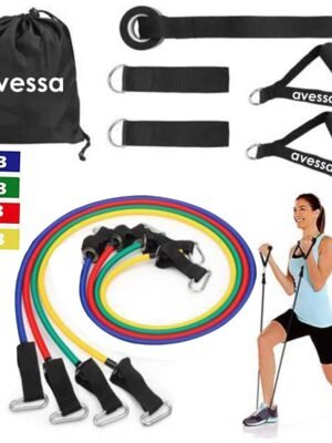 Avessa 4 Lü Direnç Lastiği Seti 10 Parça ECS-400