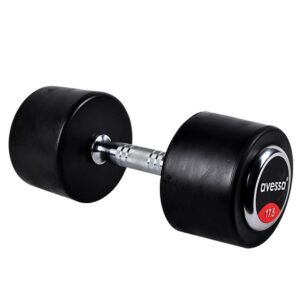 Avessa 17,5 Kg Olimpik Dambıl Kauçuk Kaplı Salon Tipi