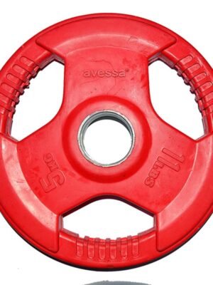 Avessa 20 Kg Olimpik Kauçuk Plaka Kırmızı MB-12111