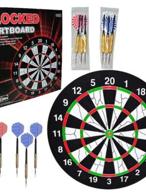 Avessa 45 cm MDF Dart Tahtası 6 Adet Ok Dart20