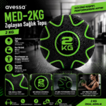 Avessa Med-2Kg Zıplayan Sağlık Topu 2 Kg
