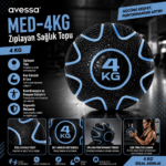 Avessa Med-4 Zıplayan Sağlık Topu 4 Kg
