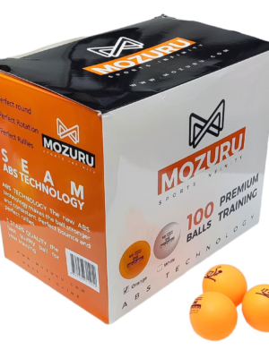 Avessa Mozuru Mzr100-Org ITTF Onaylı Turuncu Pinpon Topu 100lü
