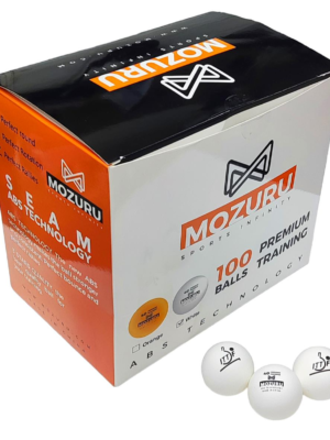 Avessa Mozuru Mzr100-Wht ITTF Onaylı Beyaz Pinpon Topu 100lü