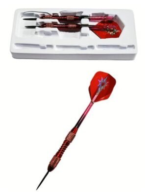 Avessa Ok-300 Profesyonel Çelik 20Gr Dart Oku Kırmızı 3lü