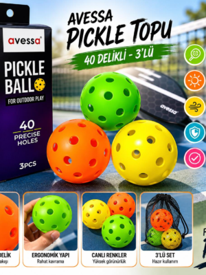 Avessa Pbal-400 Pıckle Topu 40 Delikli 3lü
