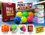 Avessa Pbal-600 Pıckle Topu 40 Delikli 6lı