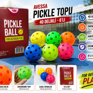 Avessa Pbal-600 Pıckle Topu 40 Delikli 6lı