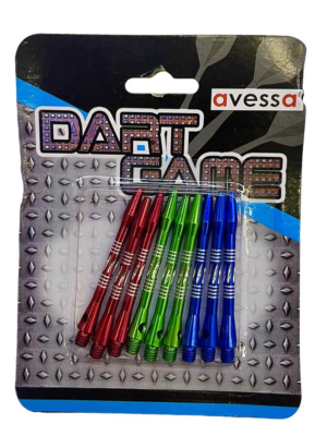 Avessa Shaft-20 Renkli Alüminyum Dart Oku Shaftı 9lu