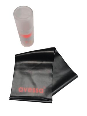 Avessa Tüpte Pilates Lastiği PB-55 SİYAH 55 mm