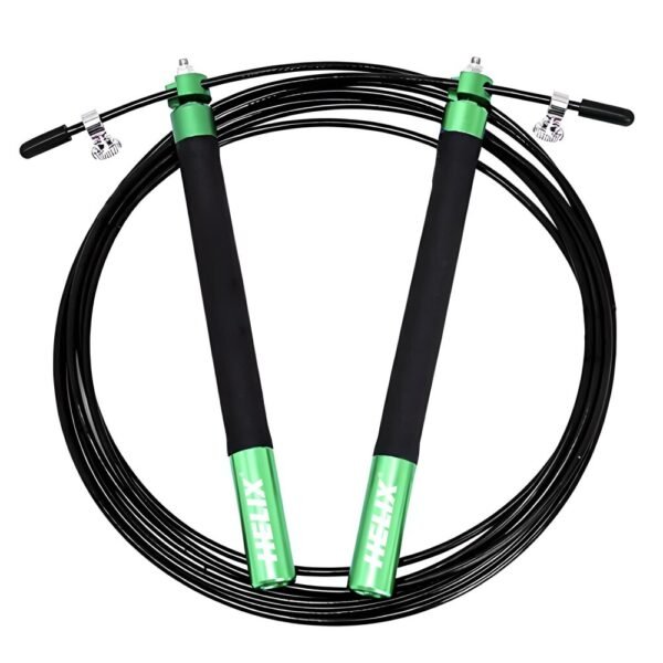 Helix Atlama İpi Siyah/Yeşil - SJR-10