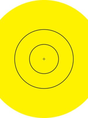 Jvd Yedek Hedef Kağıdı Etiketi 160mm Fita 80cm