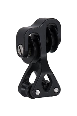 Kinetic Cable Guard Slide W/ Bearings 'Kinetic Glide' Siyah