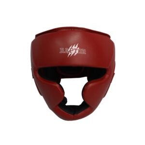 Raptor Açık Kask Kickboks Kafa Koruyucu HG Kırmızı