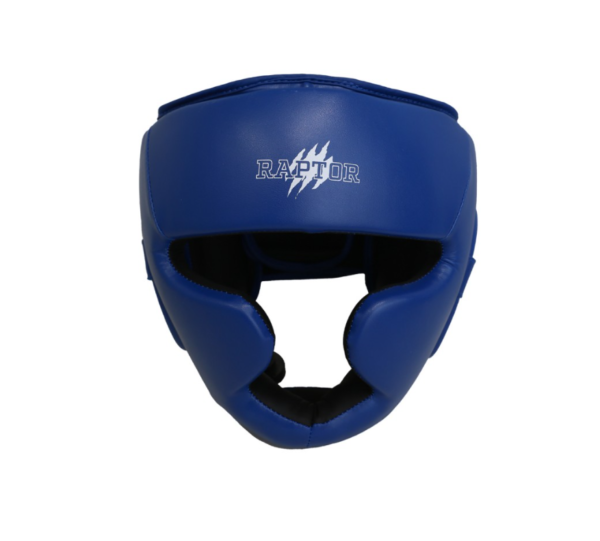 Raptor Açık Kask Kickboks Kafa Koruyucu HG Mavi