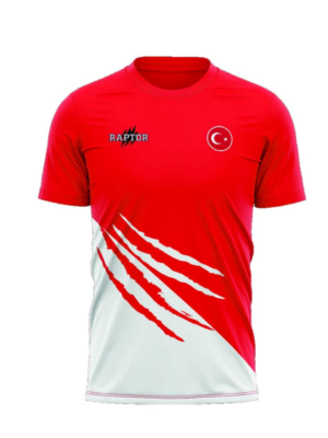 Raptor Tişört Milli Takım - Kırmızı