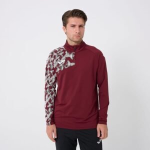 Joma Erkek Futbol Sweatshirt Premium Training Sweat 9212328 PREMIUM TRAINING SWEAT Bordo