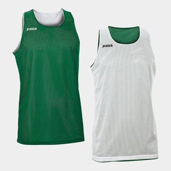 Joma Basketbol Antrenman Atlet Reversiblet-Shırt Aro Green-White Sleeveless 100050.450 REVERSIBLET-SHIRT ARO GREEN-WHITE SLEEVELESS